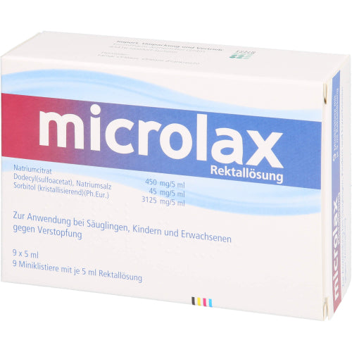 Microlax Rektallösung Klistier (9X5 ml)