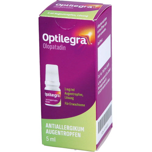 Optilegra 1 Mg/Ml Øjendråber opløsning (5 ml)