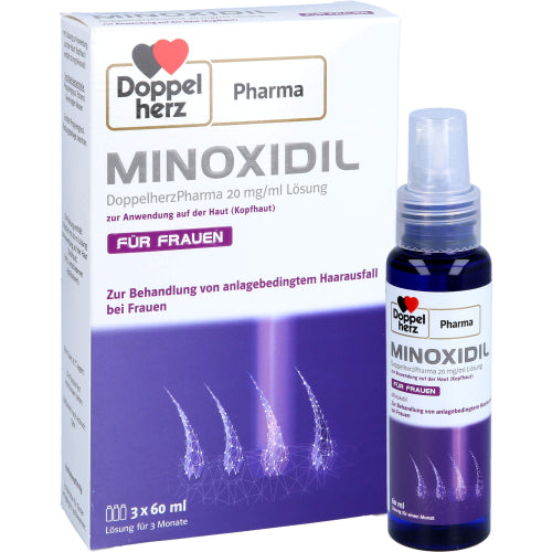 Minoxidil Dophepha 20 mg FR (3X60 ml)
