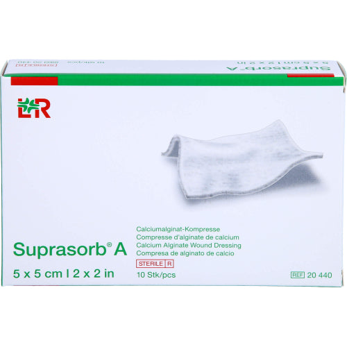 Suprasorb A Alginat 5X5 (10 St.)