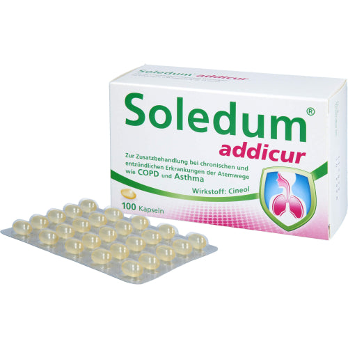 Soledum Addicur 200mg magensaftresistente Weichkapseln (100 Stk.)