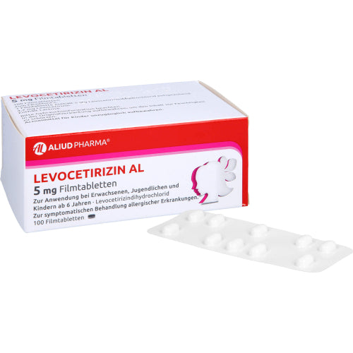 Levocetirizin AL 5 mg FTA (100 stk.)