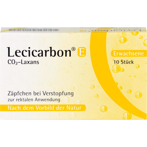 Lecicarbon E Co2-Laxans (10 Stk.)