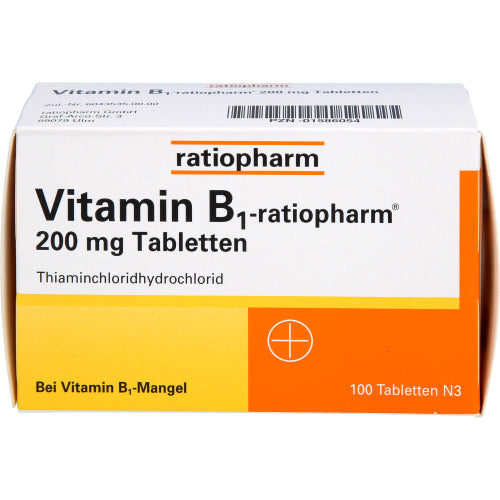 Vitamin B1 Ratio 200mg TAB (100 stk.)