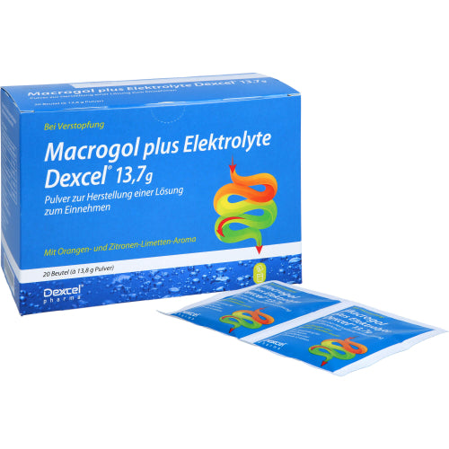 Macrogol Plus Elektrolyte Dexcel 13,7 G Plv (20 Stk.)