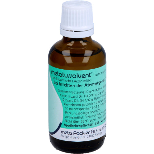 Metatussolvent Hustensaft (50 ml)