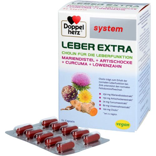 Doppelherz Leber Extra System (60 Stück)