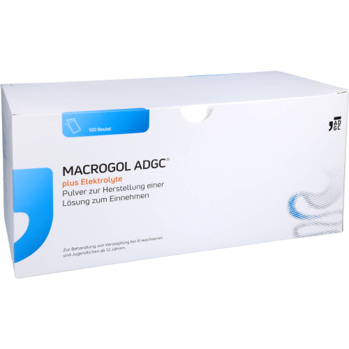 Macrogol Adgc Plus Elektrolyte Pulver til Oral Indtagelse  (100 stk.ück)
