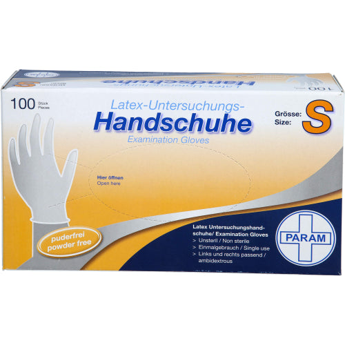 Einmalhandschuhe Latex puderfrei S (100 Stk.)