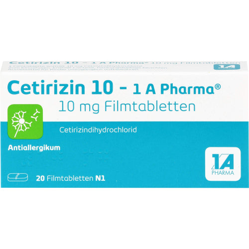 Cetirizin 10 1A Pharma (20 Stk.)