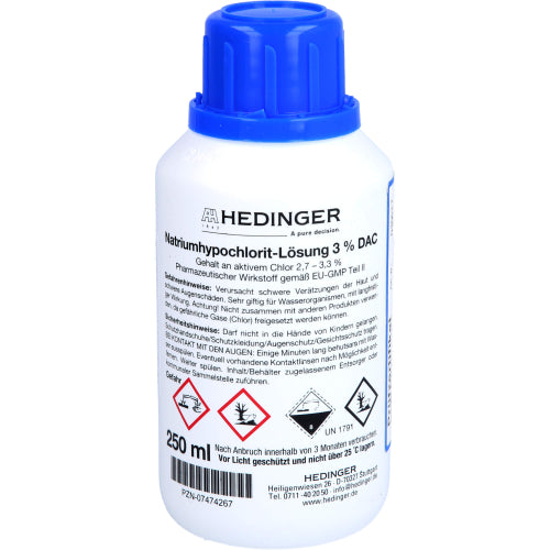 Natriumhypochlorit 3% PZ (250 ml)
