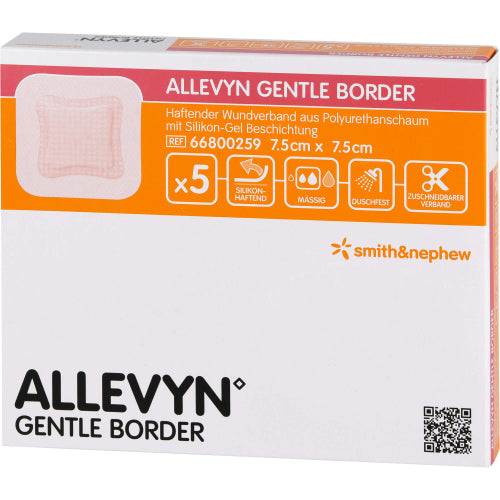Allevyn 7.5X7.5 Gentle B (5 stk.)