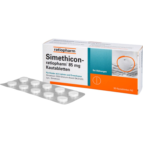 Simethicon Ratio 85mg KTA (50 Stk.)