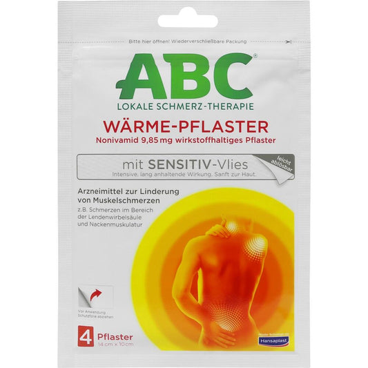 Abc Varmepude Sensitive Hansaplast Med (4 stk.ück)
