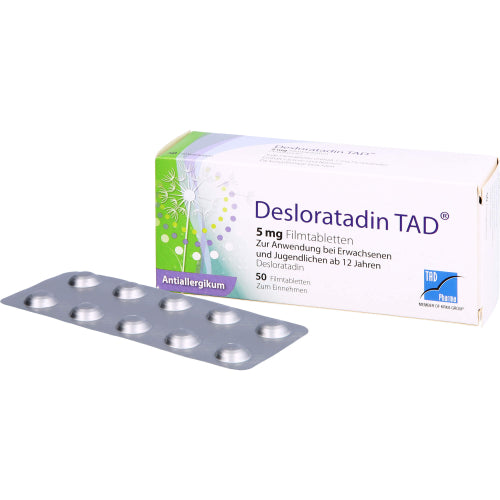 Desloratadin TAD 5mg FTA (50 stk.)