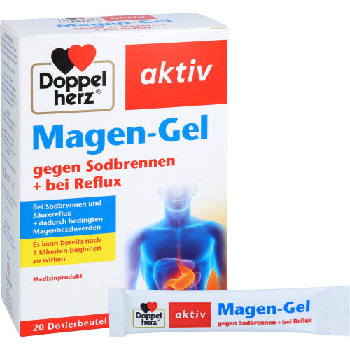 Doppelherz Magen-Gel gegen Sodbrennen + bei Reflux (20x10 ml)