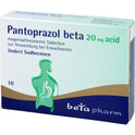 Pantoprazol Beta 20 mg Syrup Tabletten (10 Stück)