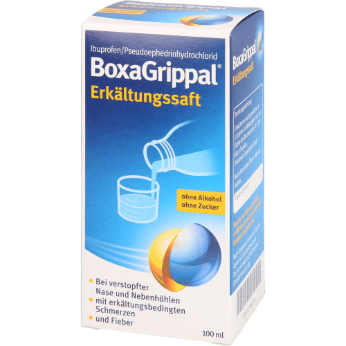 Boxagrippal forkølelsessaft (100 ml)