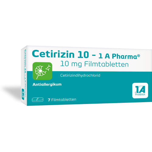 Cetirizin 10 1A Pharma (7 St.)