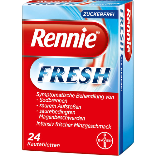 Rennie Fresh Kautabletten (24 Stück)