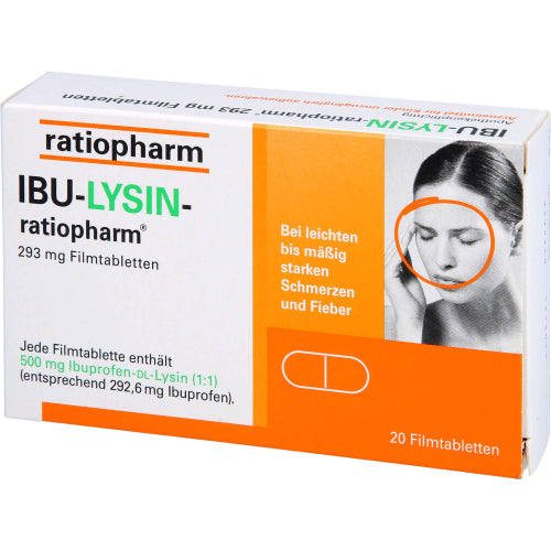 IBU Lysin Ratiopharm 293 mg (20 St.)