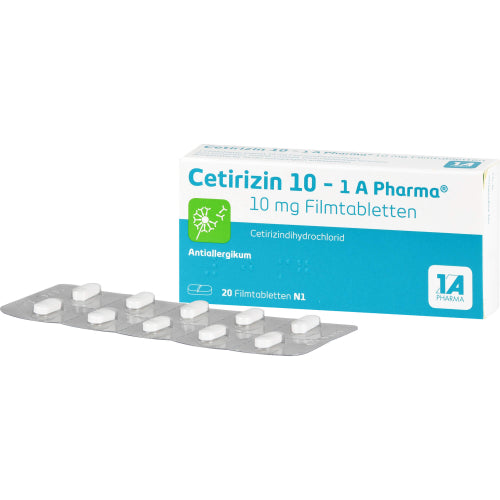 Cetirizin 10 1A Pharma (20 Stk.)