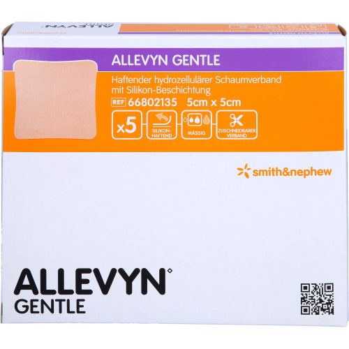 Allevyn 5cmX5cm Gentle (5 stk.)