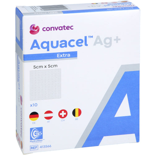 Aquacel AG+ Extra 5X5cm (10 stk.)