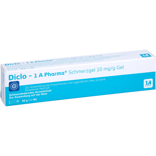 Diclo 1A smertegel 10 mg/G (50 g)