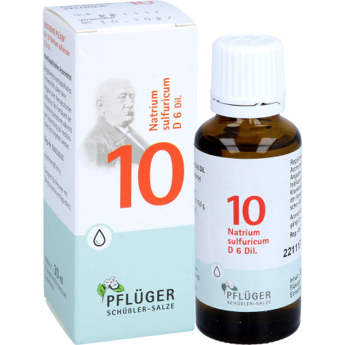 Biochemie 10 Natrium Sulfuricum D 6 (30 ml)
