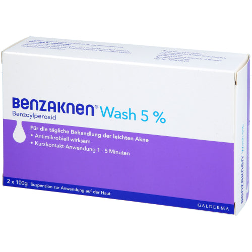 Benzaknen Wash 5% (2X100 g)