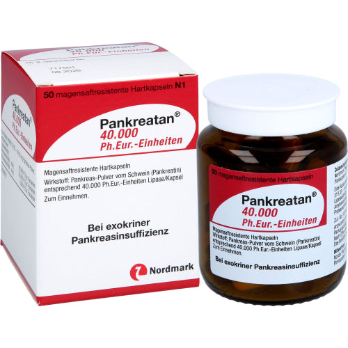 Pankreatan 40.000 Ph.Eur.-Einheiten (50 Stück)