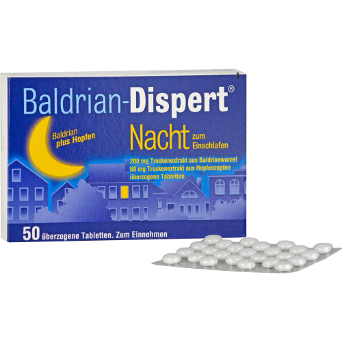 Baldrian Dispert Nacht Z E (50 stk.)