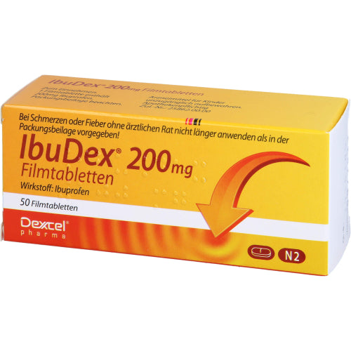 Ibudex 200 mg (50 stk.)