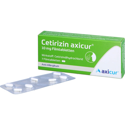 Cetirizin Axicur 10 Mg Filmtabletter (7 stk.ück)