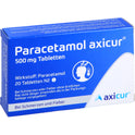 Paracetamol Axicur 500mg (20 stk.)