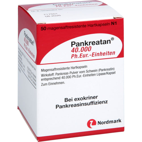 Pankreatan 40.000 Ph.Eur.-Einheiten (50 Stück)