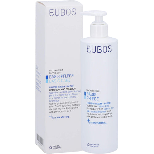 Eubos Flüssig Blau mit Dosierpumpe (400 ml)