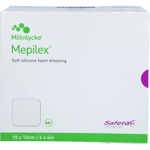 Mepilex 10X10cm Schaumverband (10 Stk.)