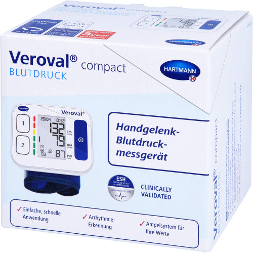 Veroval Compact håndledd blodtrykksmåler (1 stk.ück)
