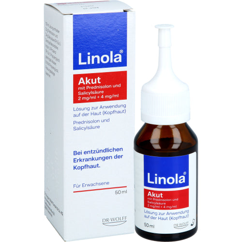 Linola Akut M.Predn.U.Salicyls.2+4mg/Ml Lsg.Kopfh. (50 ml)