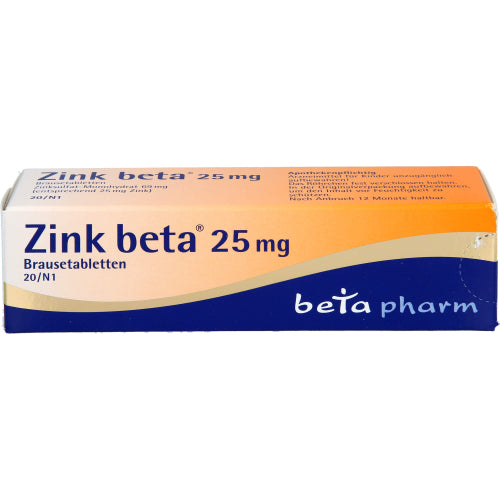 Zink Beta 25 (20 stk.)
