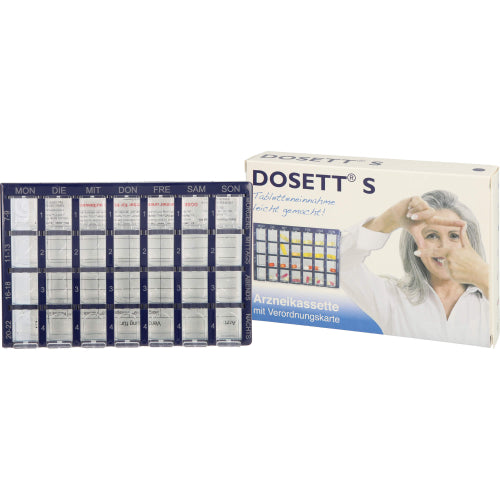 Dosett S Medikamentenbox BL (1 St.)