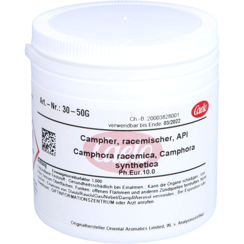 Kamfer racemisk API (50 g)
