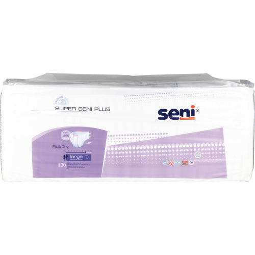 Seni Super Large Plus Windeln für Erwachsene Größe 3 Nacht (30 Stück)