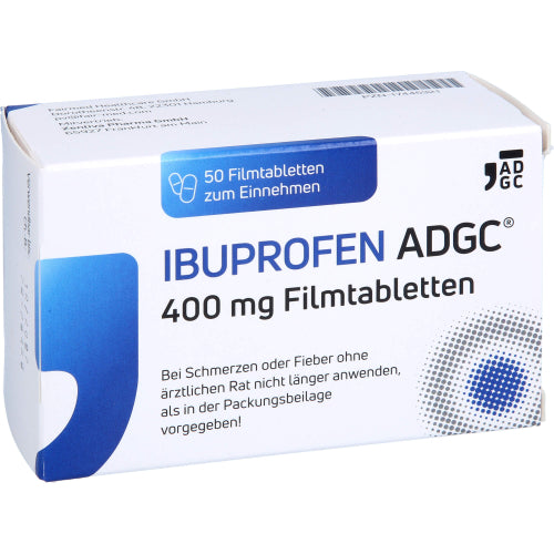 Ibuprofen Adgc 400mg FTA (50 stk.)