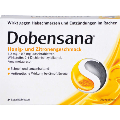 Dobensana Honning+Citron 1.2mg (24 stk.)