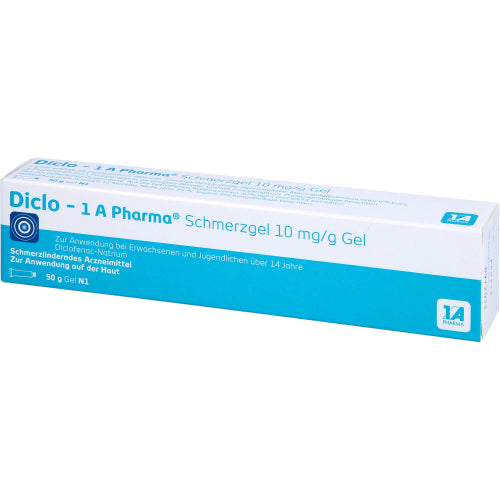 Diclo 1A smertegel 10 mg/G (50 g)