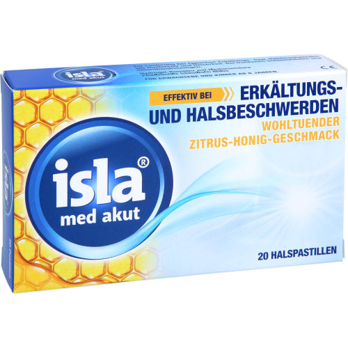 Isla MED Akut Citrus-Honning (20 stk.)