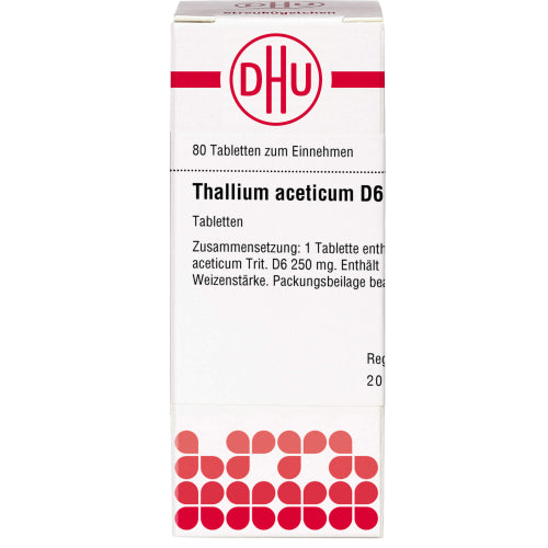 Thallium Acet D 6 (80 St.)